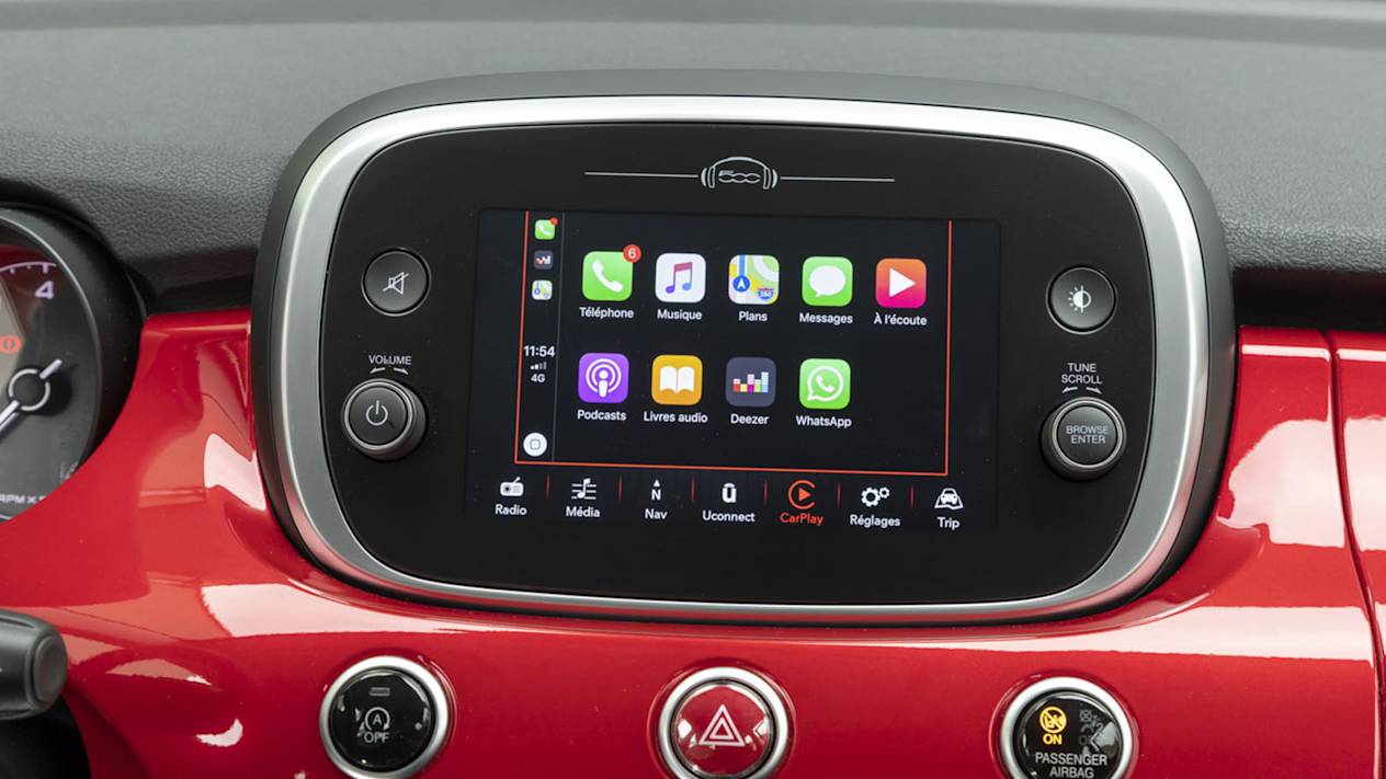 Fiat 500X écran tactile