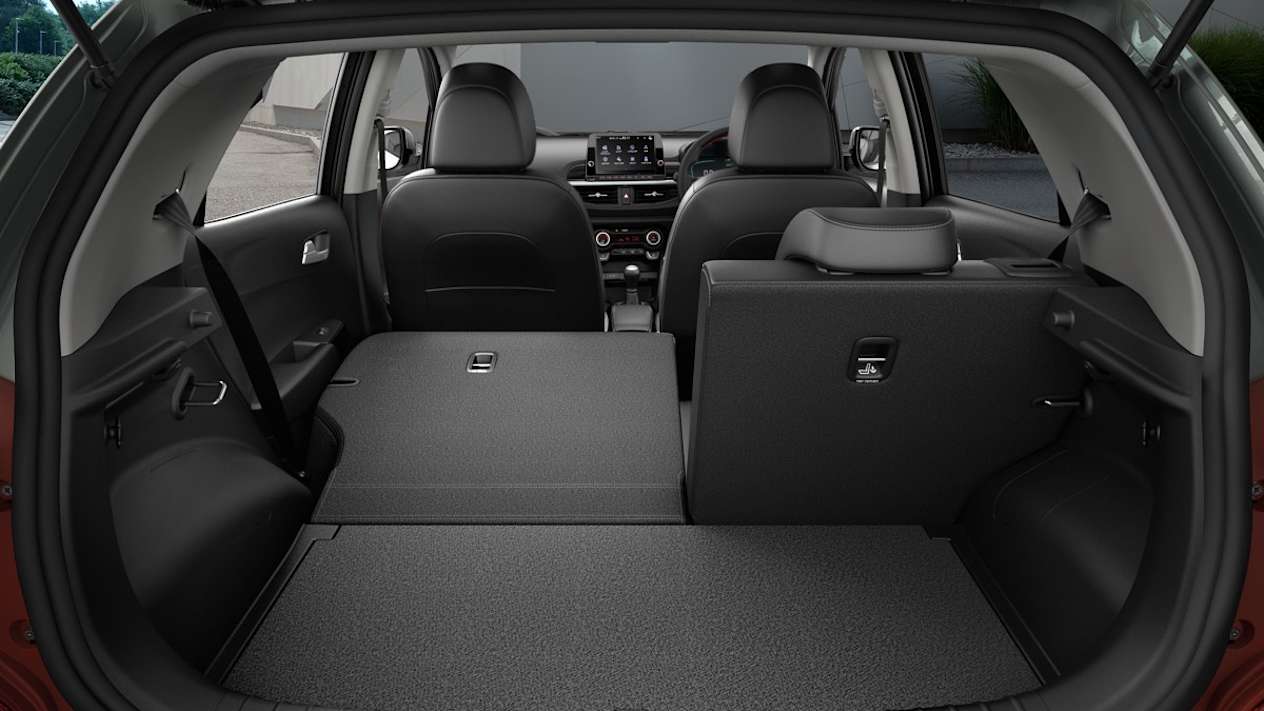 New Kia Picanto interior boot