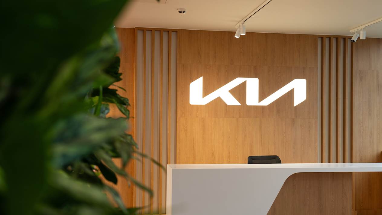Kia training academy in Derby reception
