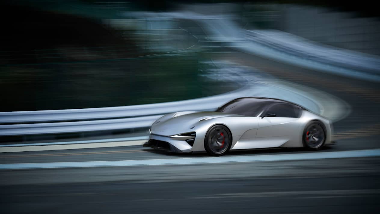 lexus electric sportscar
