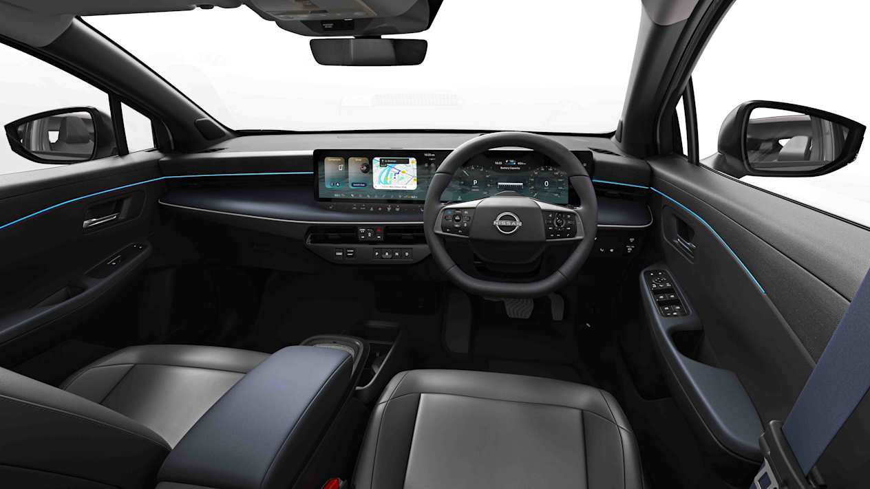 LEAF interior Nissan