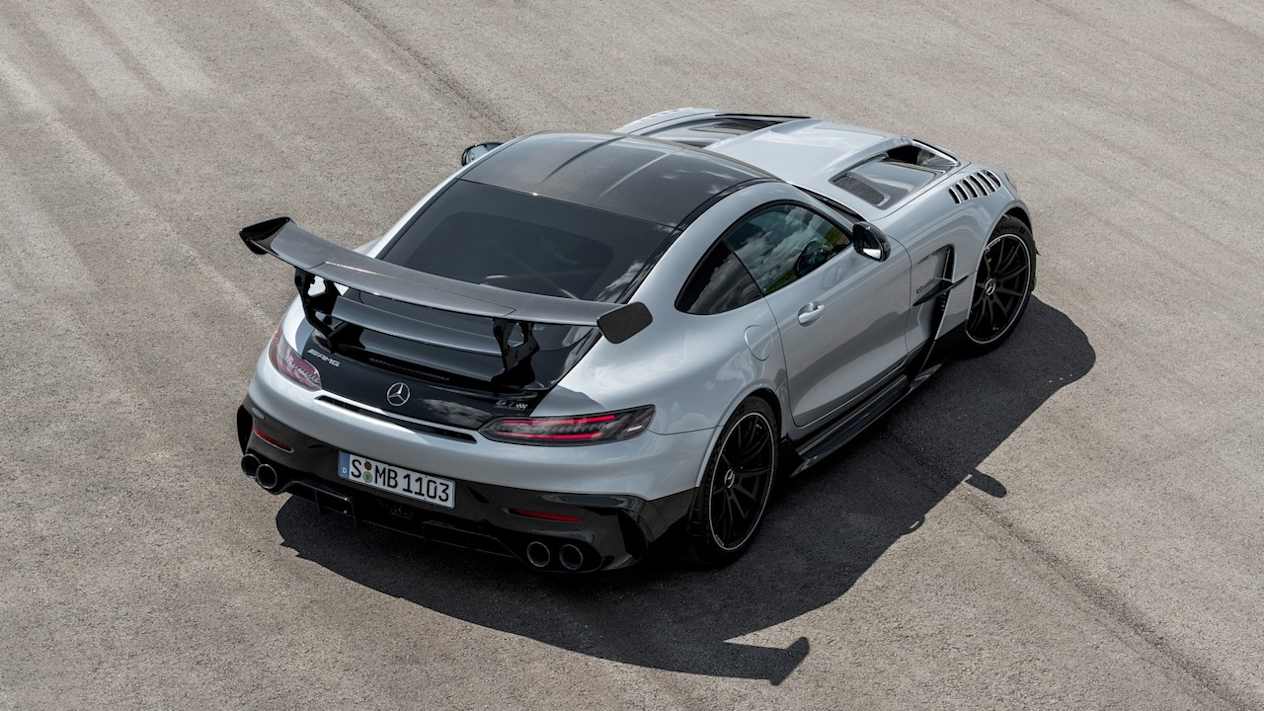 Trois quart arrière avant Mercedes-AMG Black Series