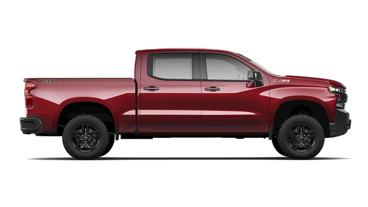 Silverado side view Silverado side view