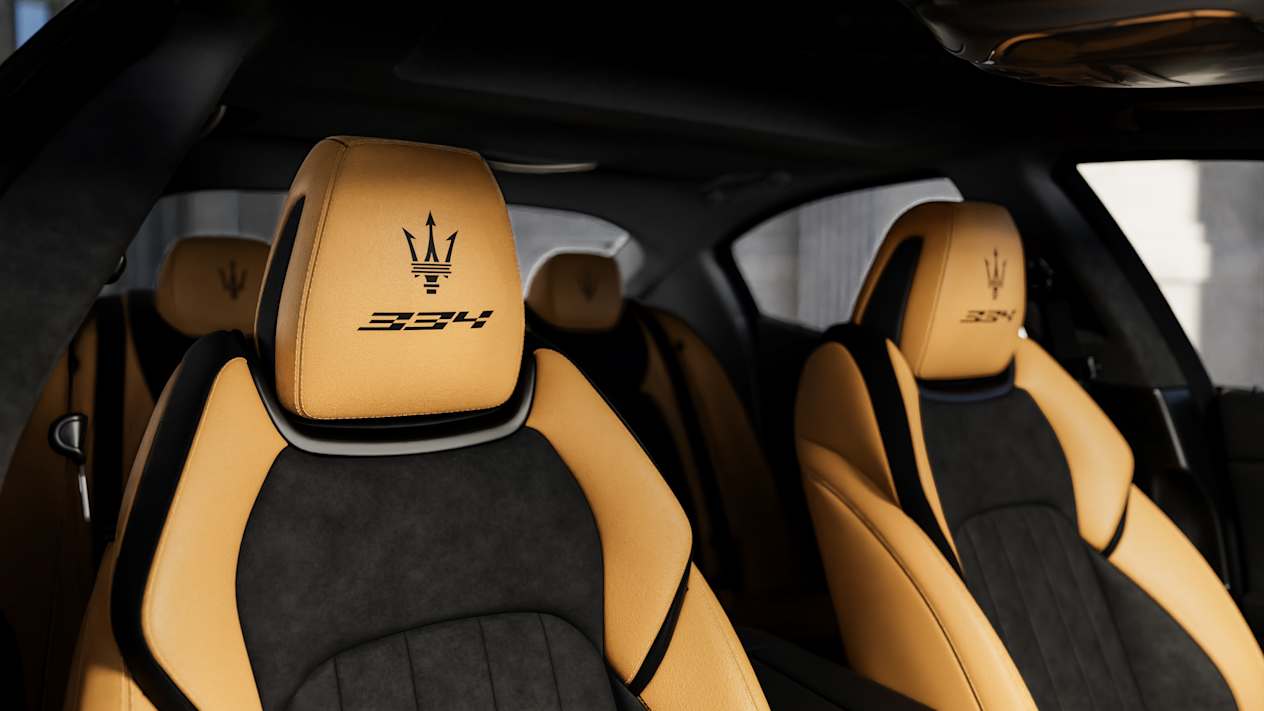 Maserati ghibli : sièges