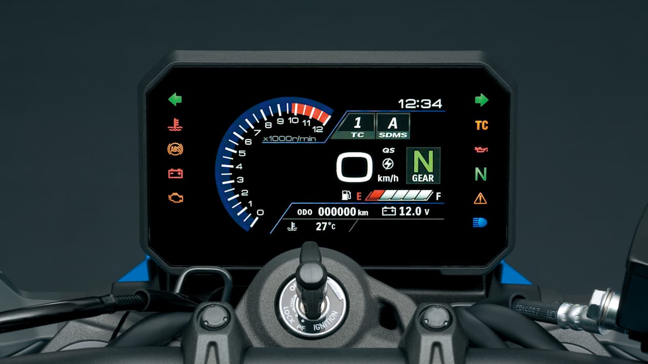 Suzuki GSX-8S ecran