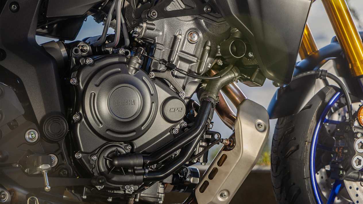 Yamaha Tracer 7  moteur