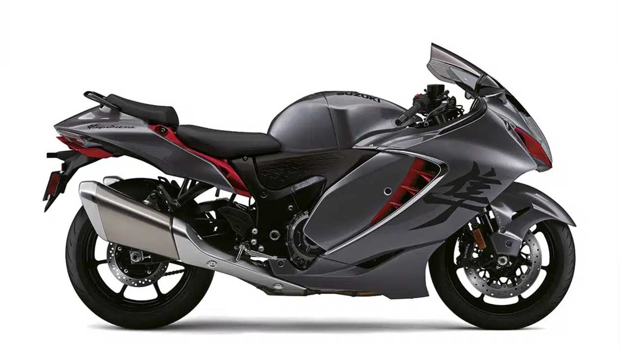 Suzuki Hayabusa METALLIC THUNDER GRAY / CANDY RED (CJH)