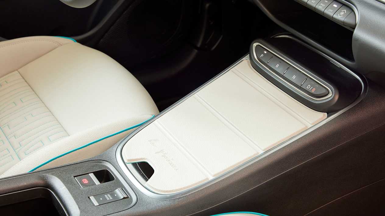 Fiat 600 La Prima : console centrale