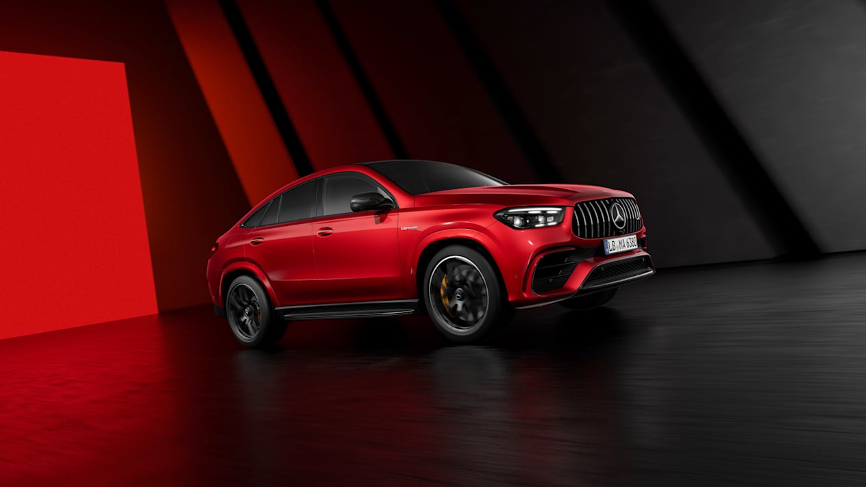 Mercedes-AMG GLE 63 S Coupé 2023 : trois quarts avant droit