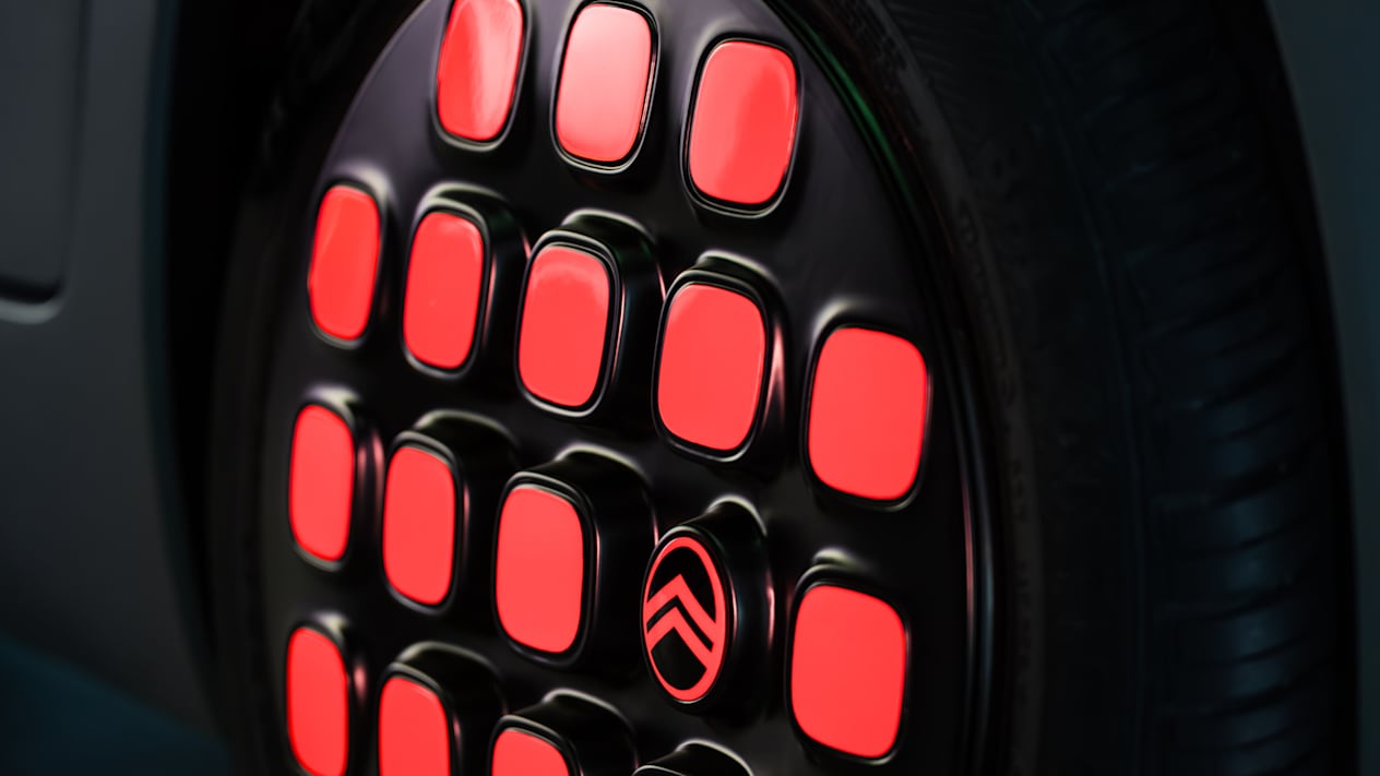 Citroën Ami 2025 : détail enjoliveur
