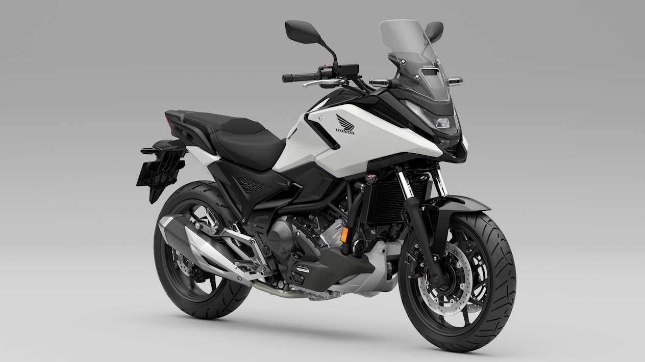 Honda NC750X 2025 : blanc
