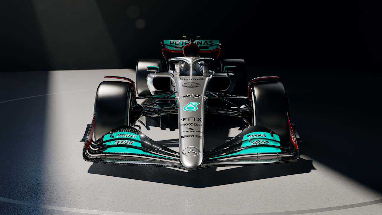 Mercedes-Benz F1 W13 : vue de face