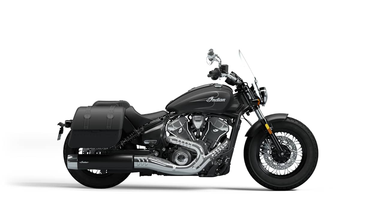 Indian Super Scout 2025 Black Smoke : profil