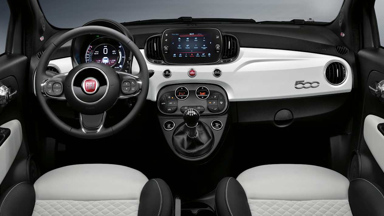 Fiat 500 Hybrid Dolce Vita intérieur