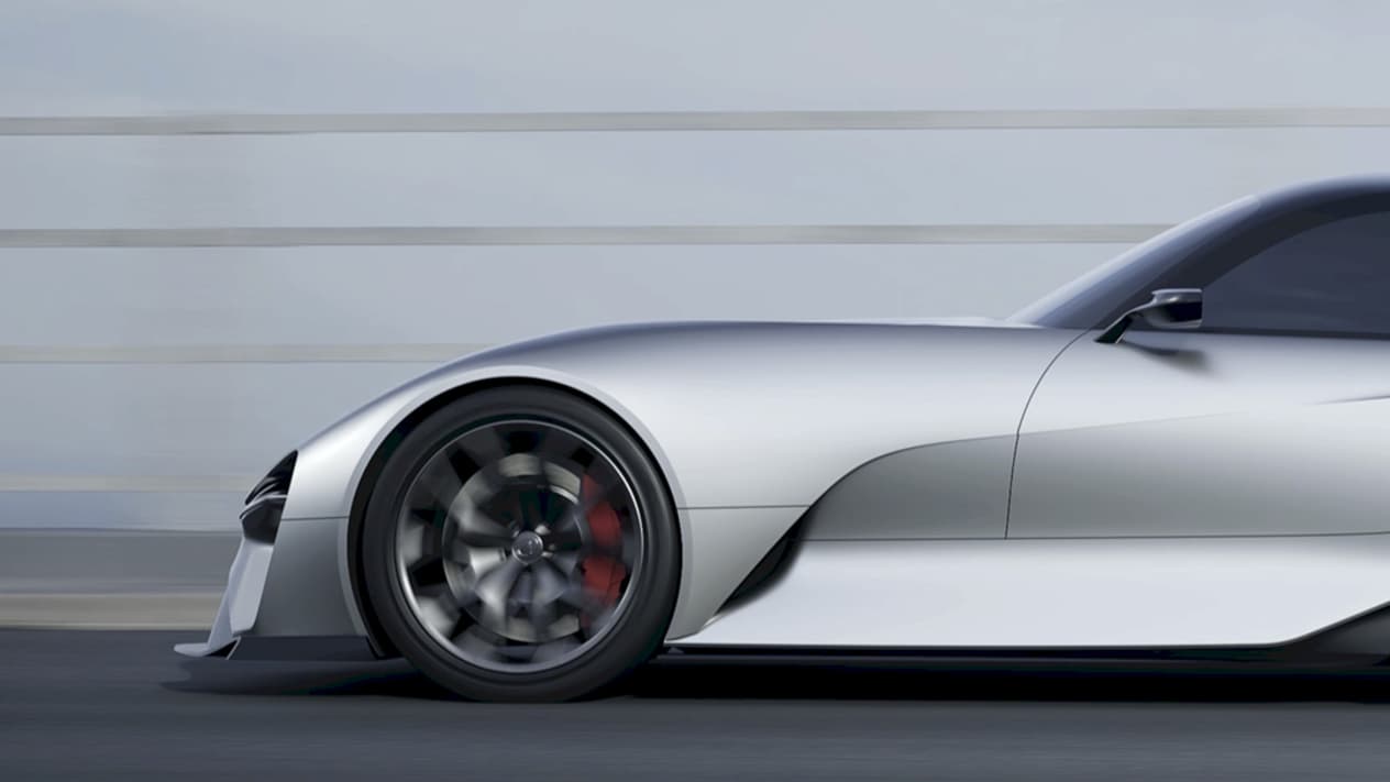 lexus electric sportscar