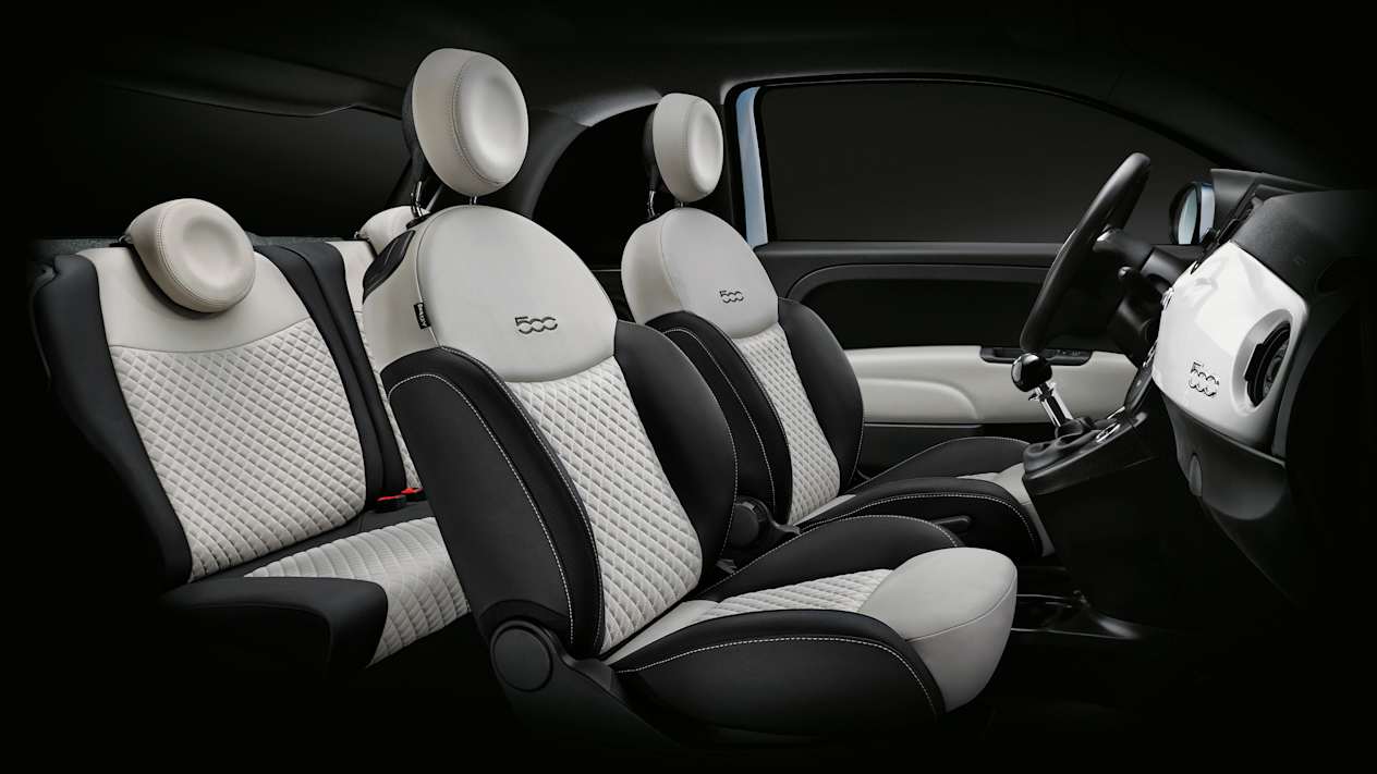Fiat 500 Hybrid Dolce Vita sièges