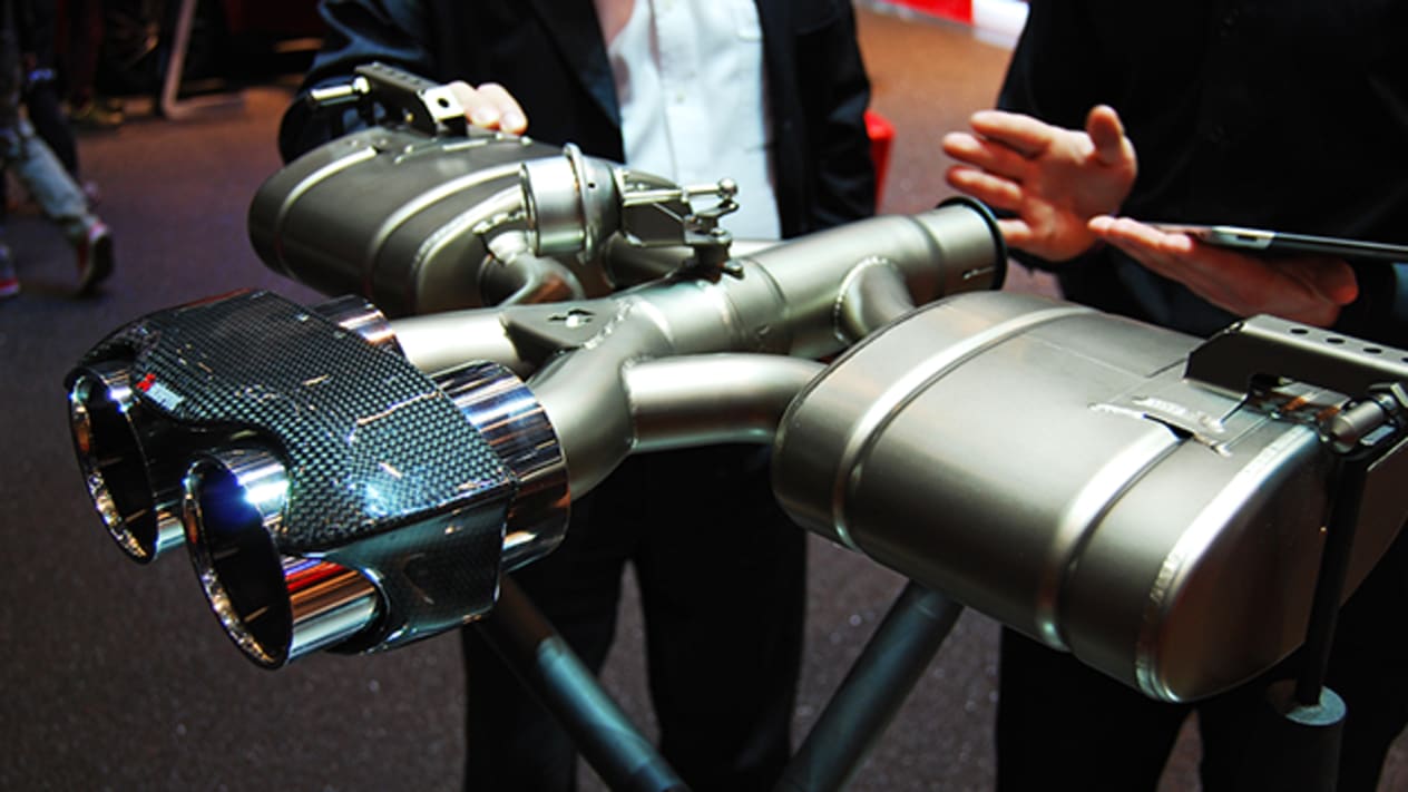 Alfa Romeo 4C Spider Akrapovič Titanium Exhaust System