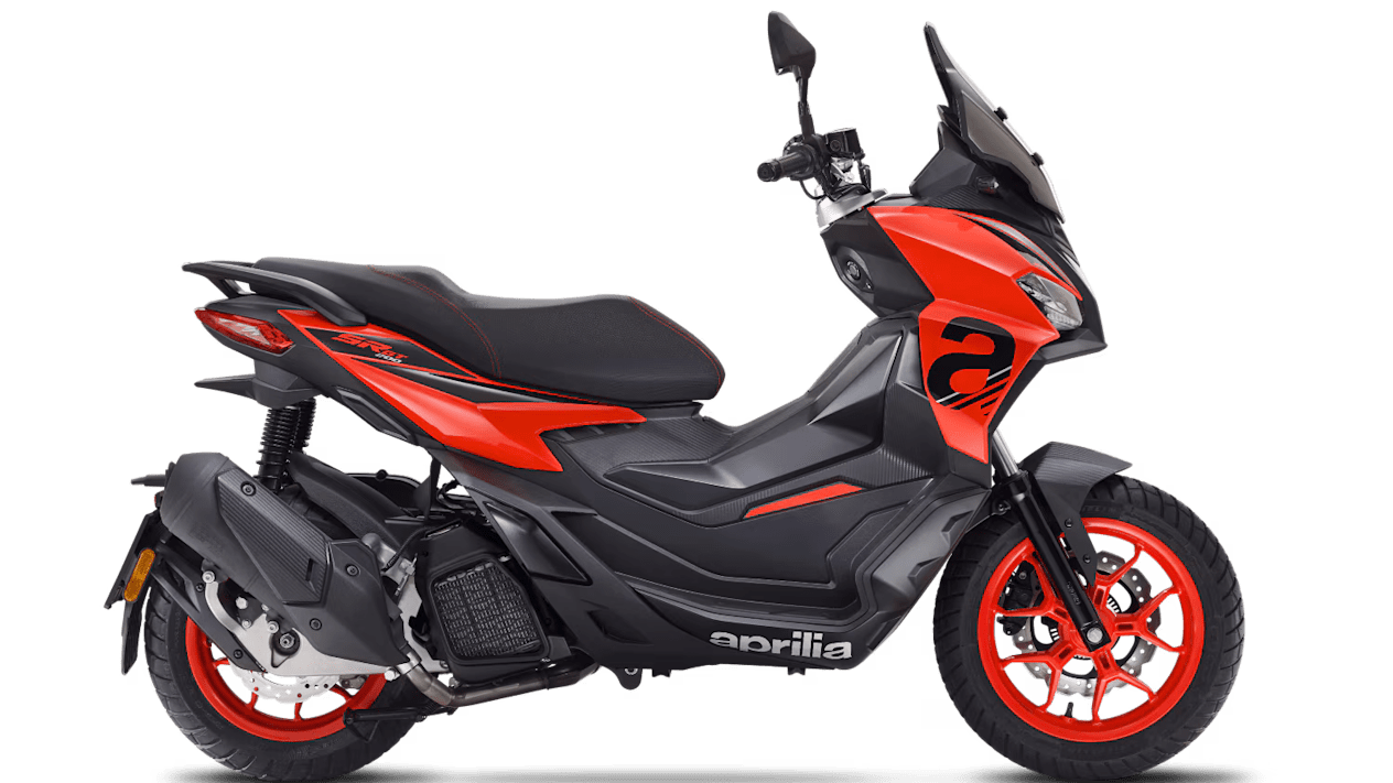 Aprilia SR GT 125 Sport rouge