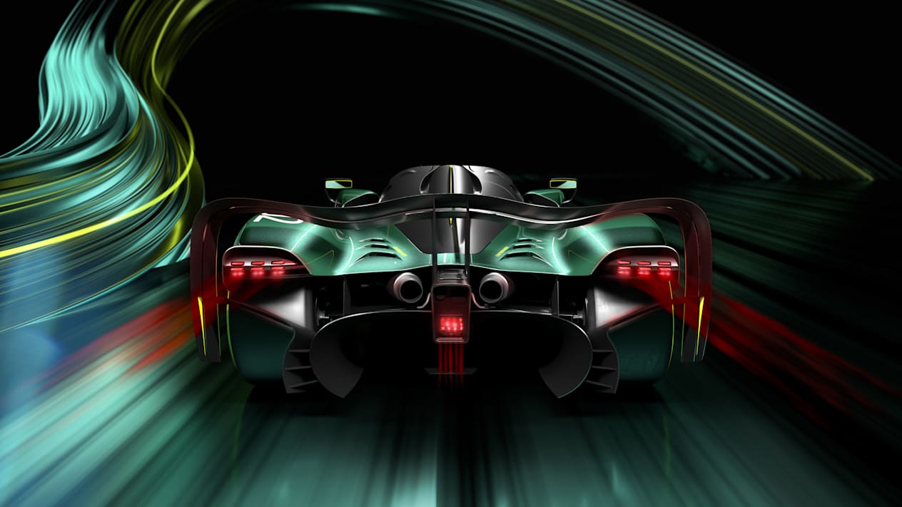 Aston Martin Valkyrie AMR Pro : Arrière