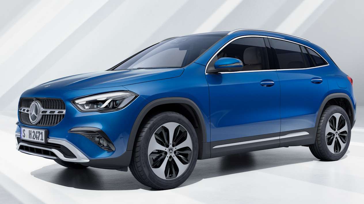 Mercedes benz GLA Finitions de peinture impressionnantes