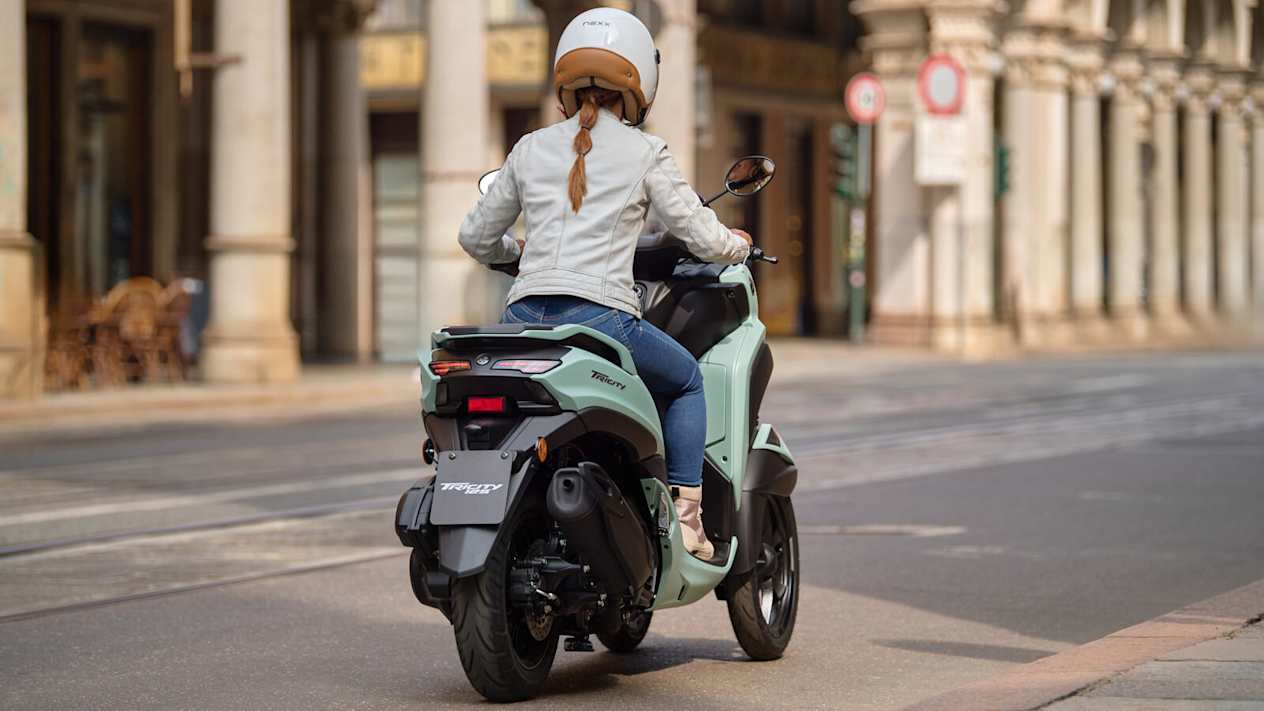 Yamaha Tricity 125 : arriere