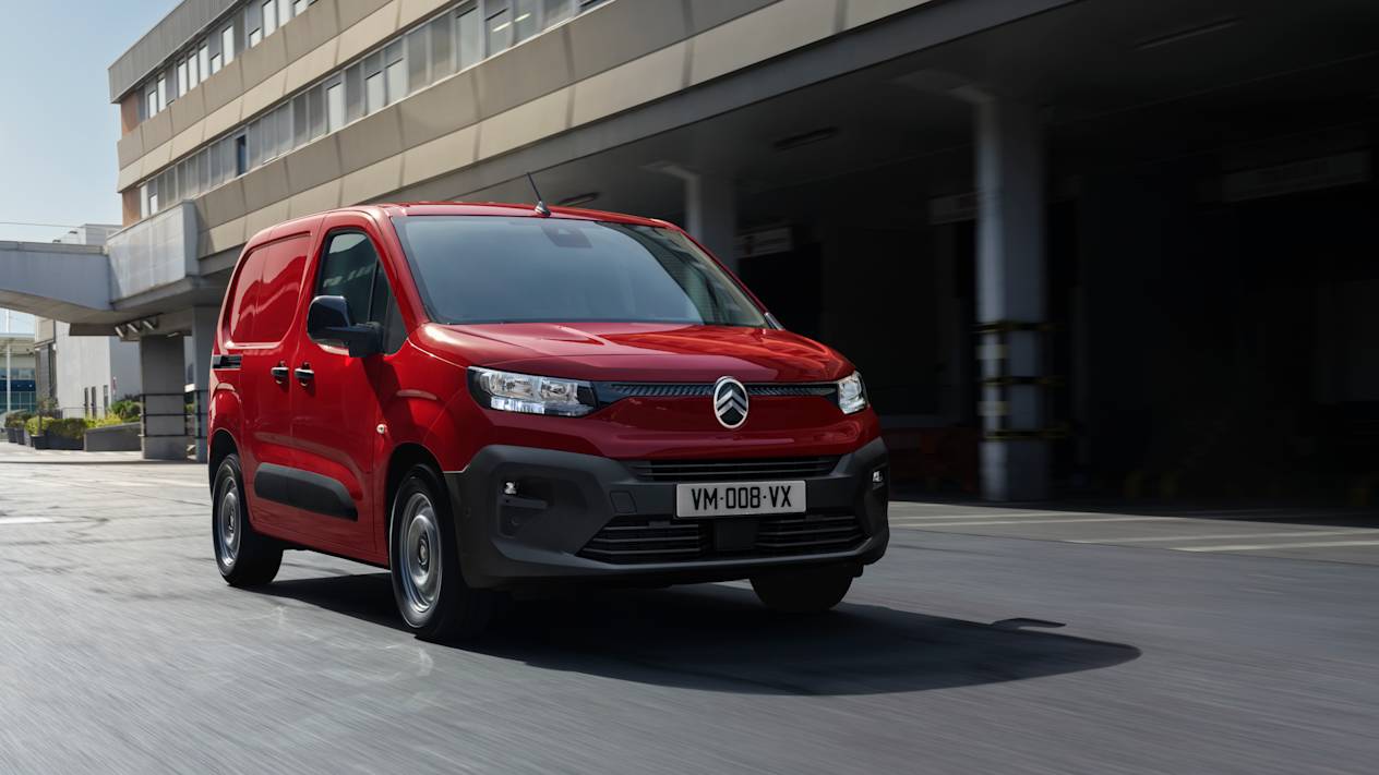 Citroën Berlingo Van 2024 : trois quarts avant droit