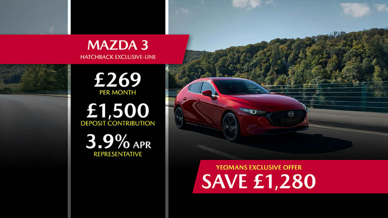 YEOMANS OFFER - MAZDA3 HATCHBACK FINANCE OFFER