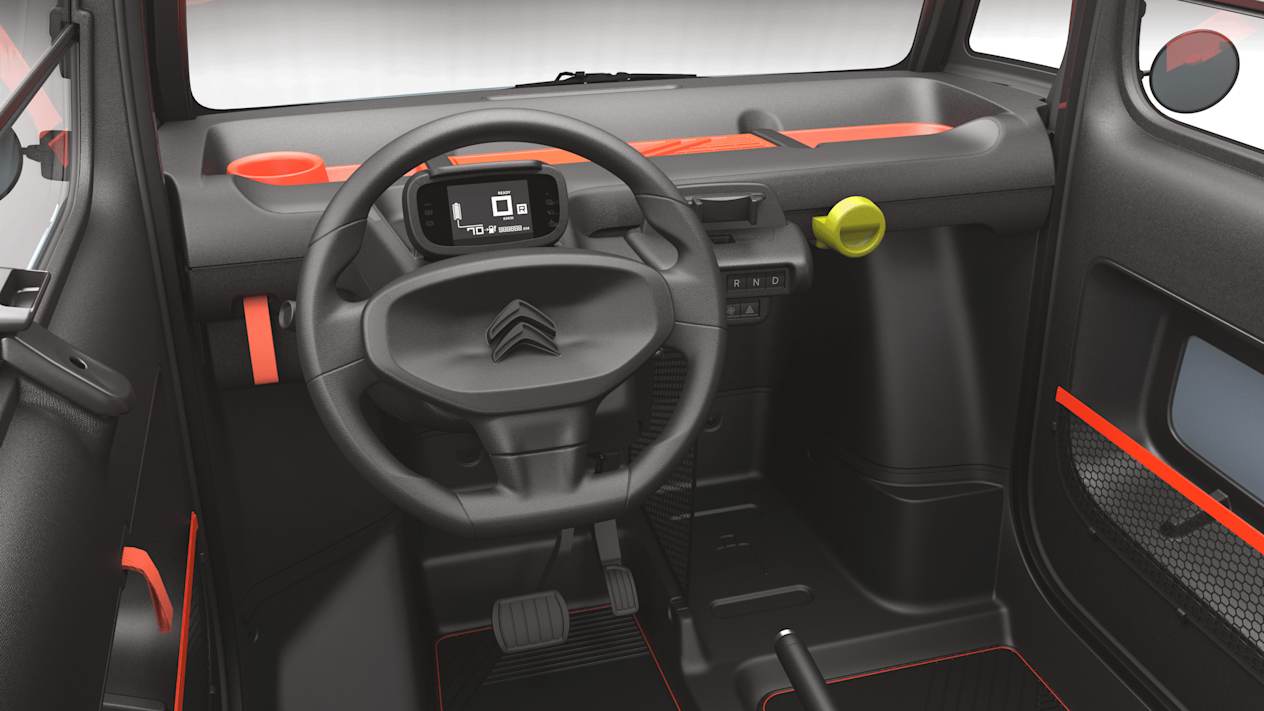Citroën Ami Pop 2024 : poste de conduite