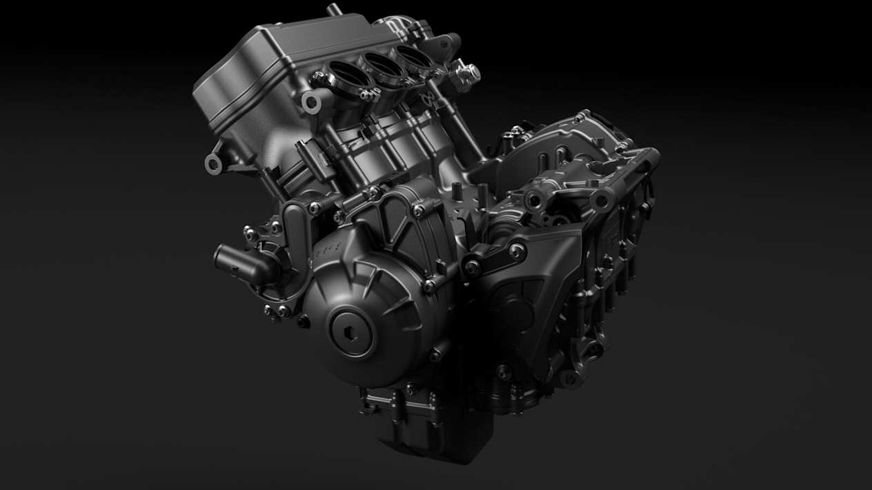 Yamaha R9 2025 : moteur CP3