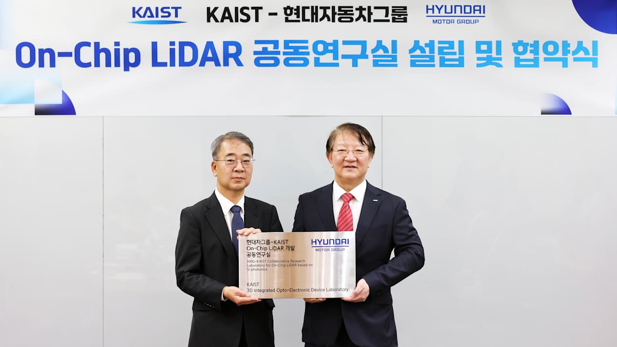 Kia Hyundai and Kaist develop autonomous driving sensors with Shelly Motors