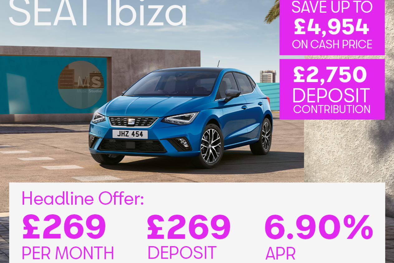 PCP: IBIZA SE - £269 Per Month