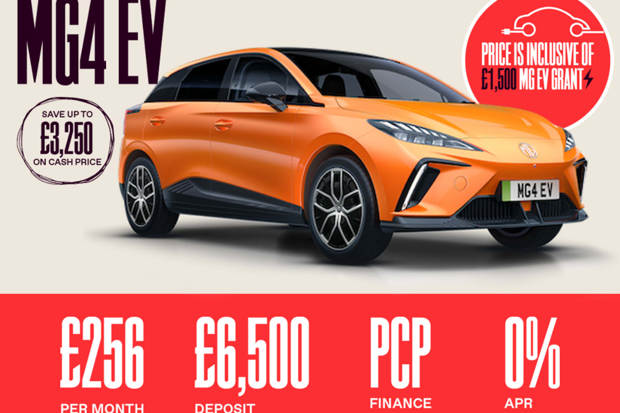 0% PCP: MG4 EV Trophy LR - £256 Per Month