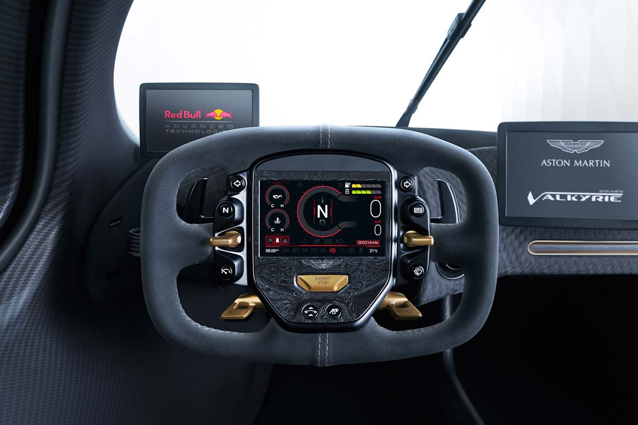 Aston Martin Valkyrie : Volant