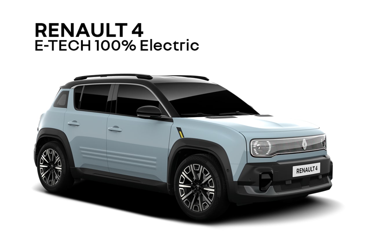 PCP: Renault 4 Iconic - £390 Per month