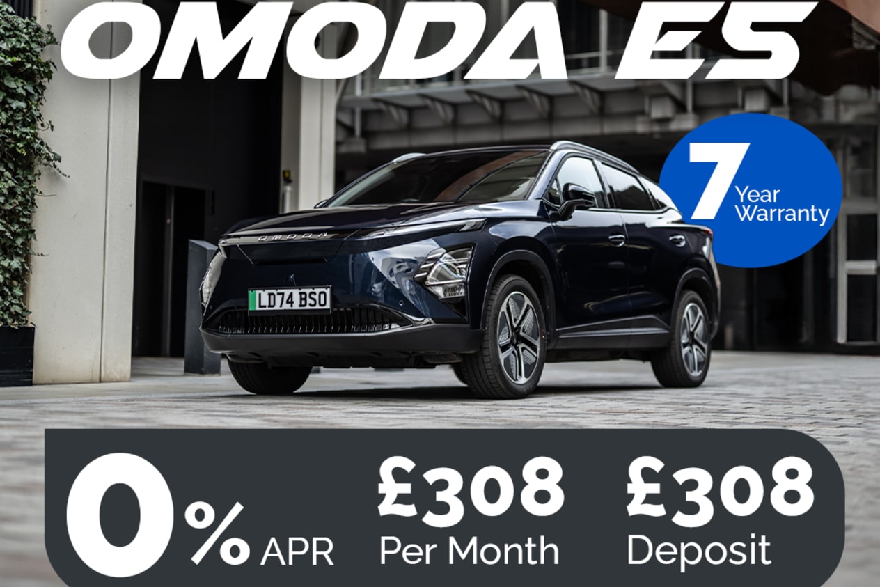 0%  PCP: OMODA E5 Comfort - £308 Per Month