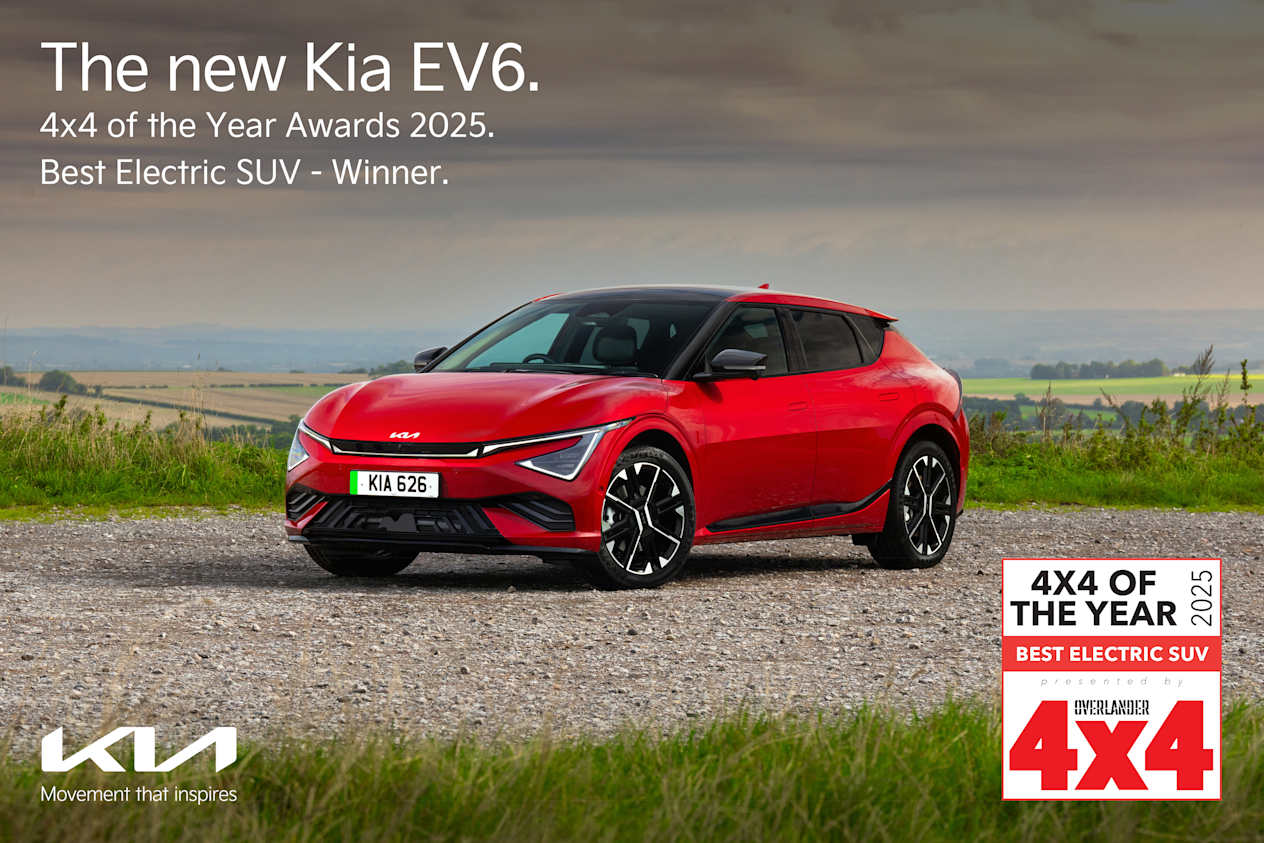 Kia 4x4 Award winner ev6