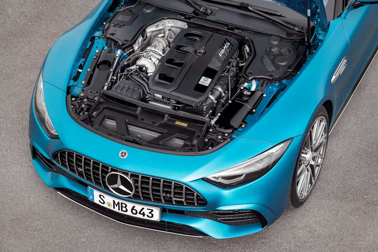 Mercedes-AMG SL 43 2022 : moteur