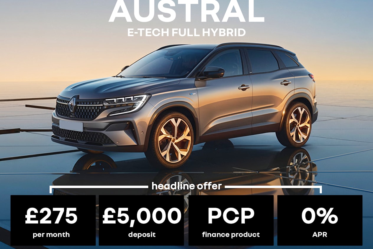 0% PCP: AUSTRAL E-TECH techno - £275 Per Month