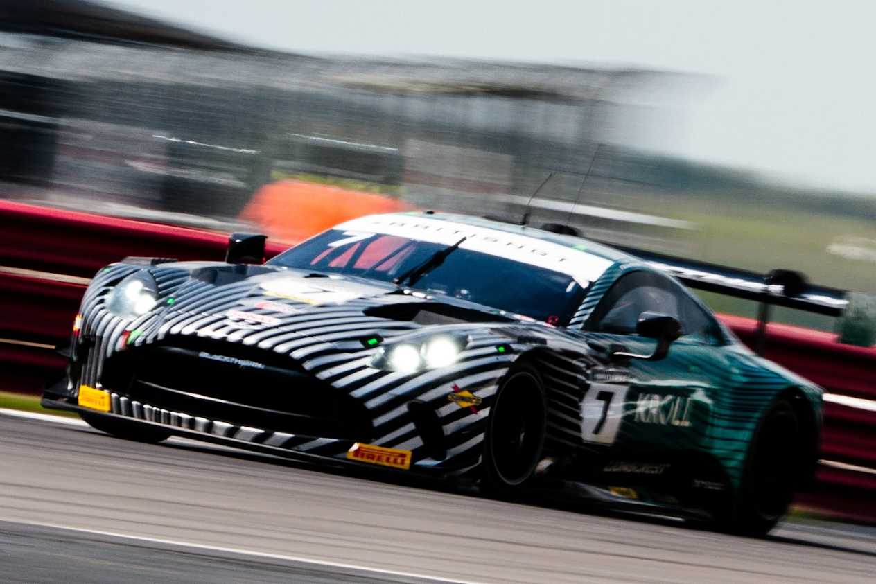 Jonny Adam during the Silverstone 500