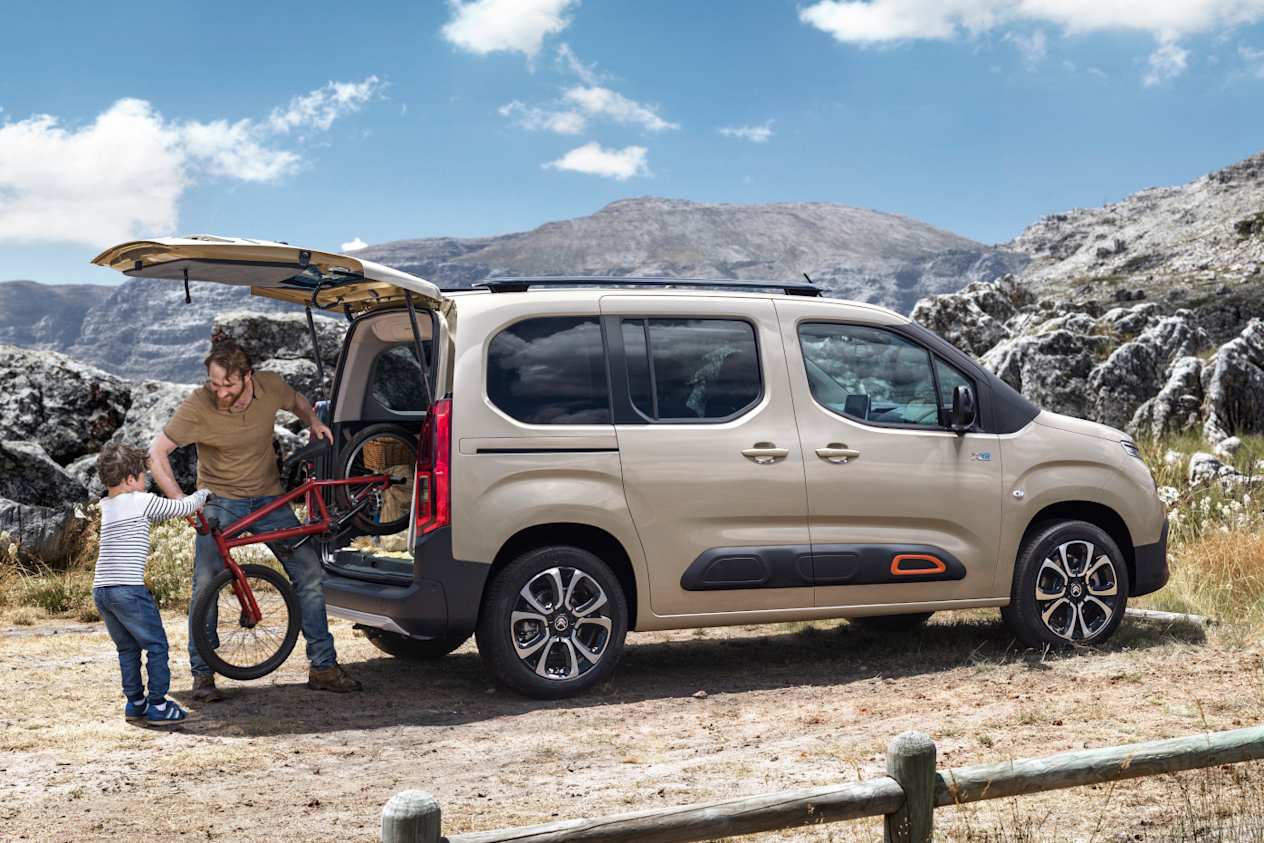 Citroën ë-Berlingo sortie en famille