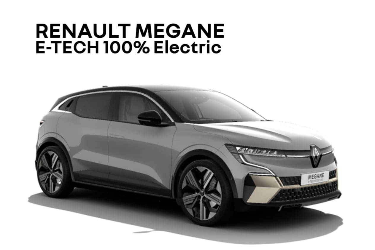 0% PCP: MEGANE E-TECH Electric Iconic - £349 Per Month