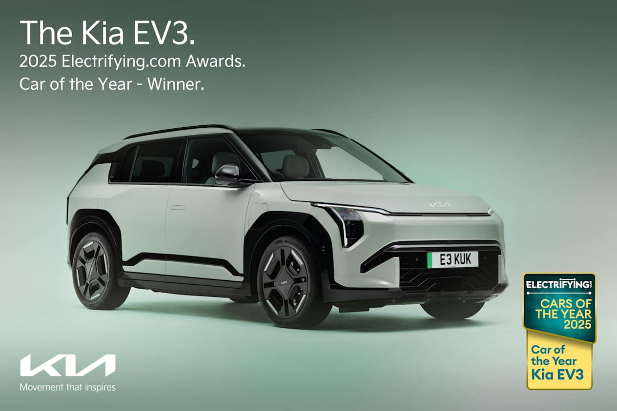 Kia EV3 car of the year award 2025