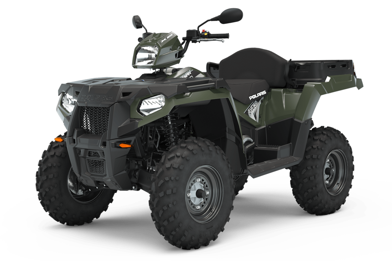 Polaris Sportsman X2 570 2023 : trois quarts avant
