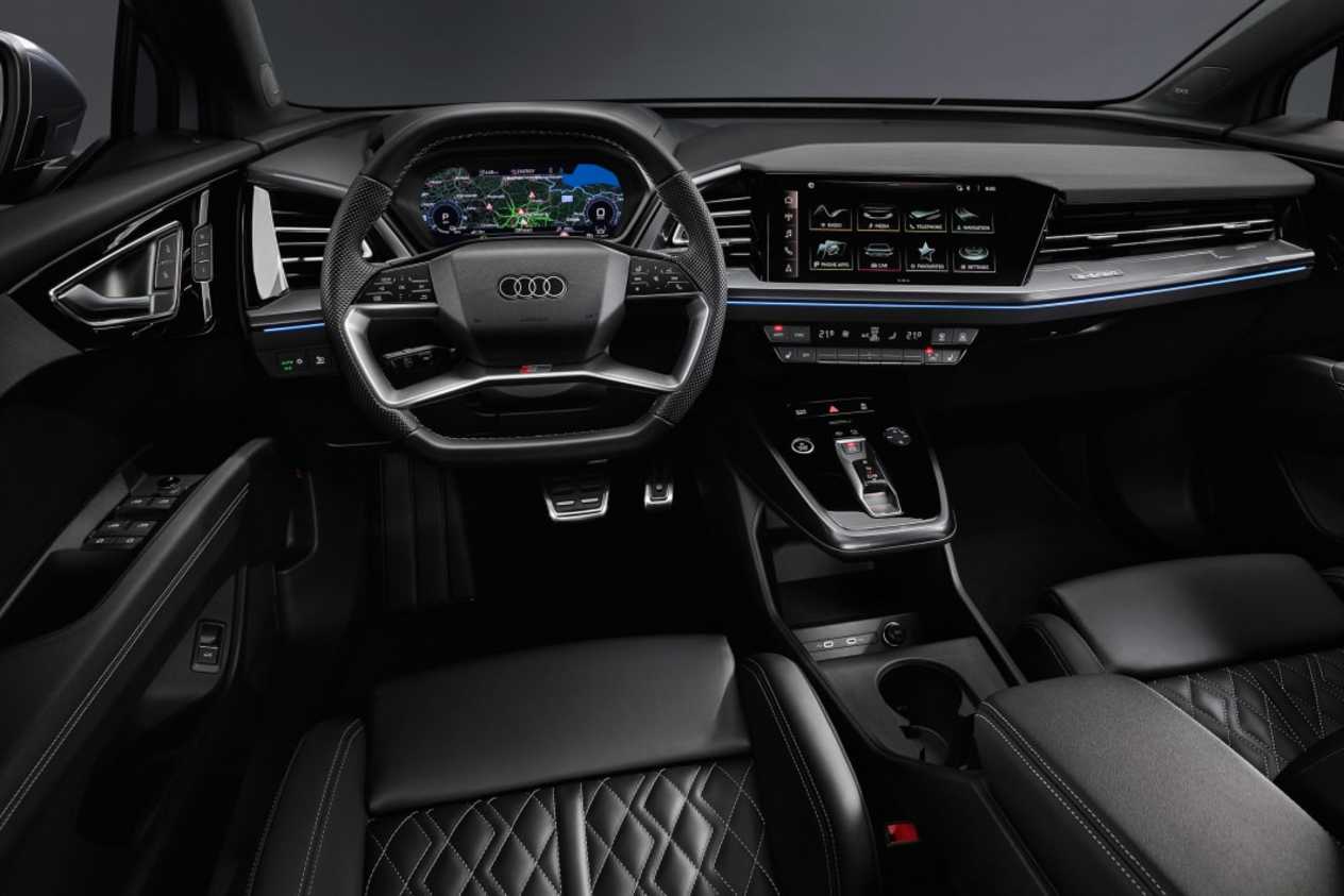 Audi Q4 e-tron interior 