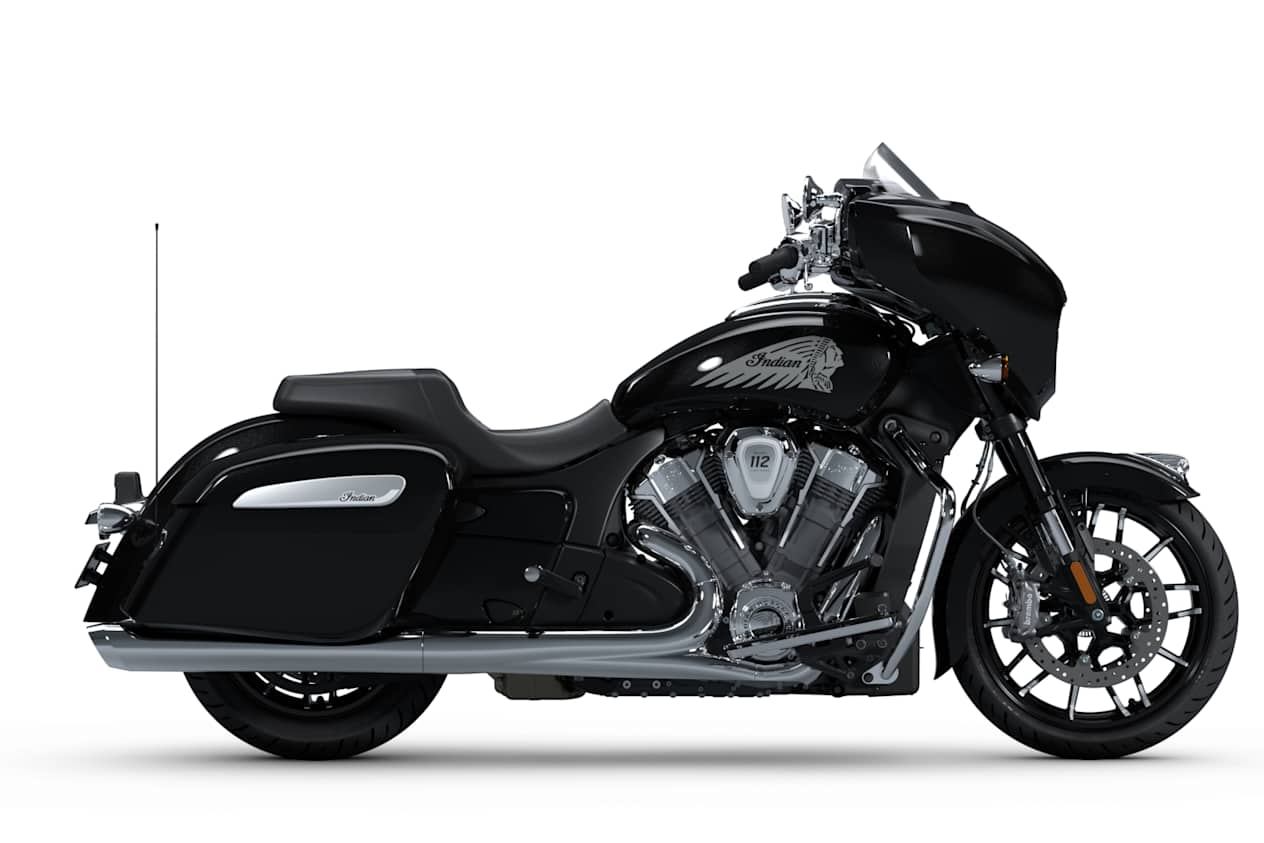 Indian Chieftain Powerplus Limited 2025 Black Metallic : profil
