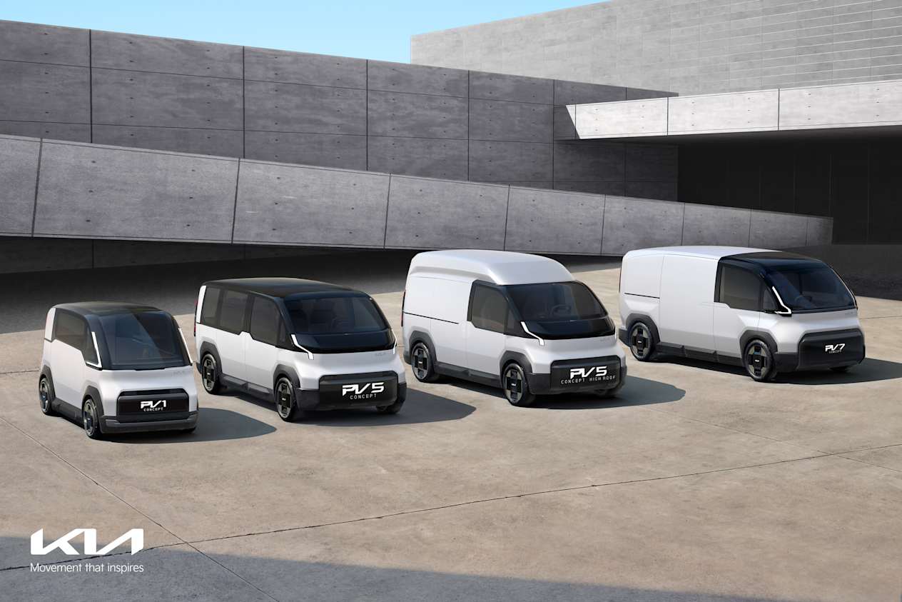 Kia Launches Beyond Vehicle platform models PBV5