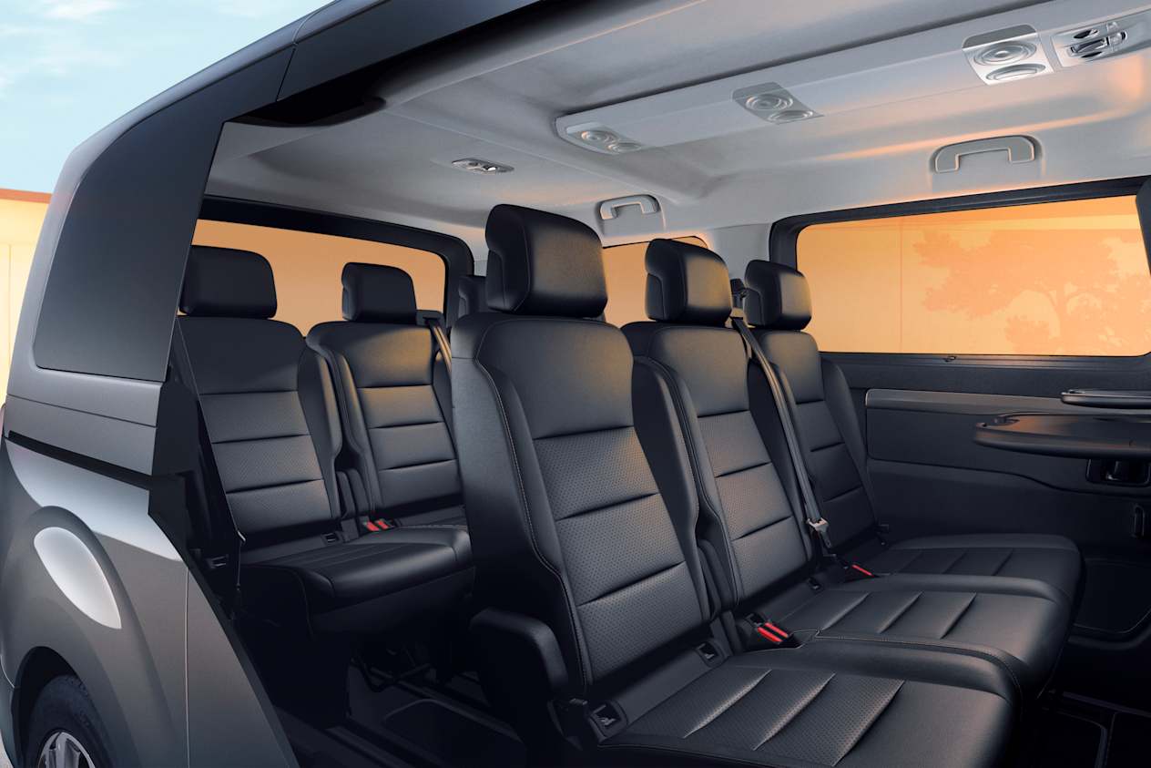 Peugeot Traveller 2024 : sièges arrière