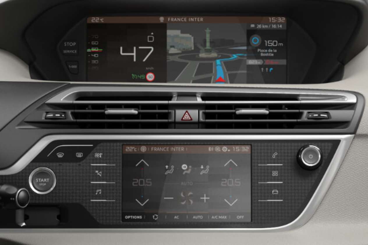 Citroen Grand C4 SpaceTourer écrans
