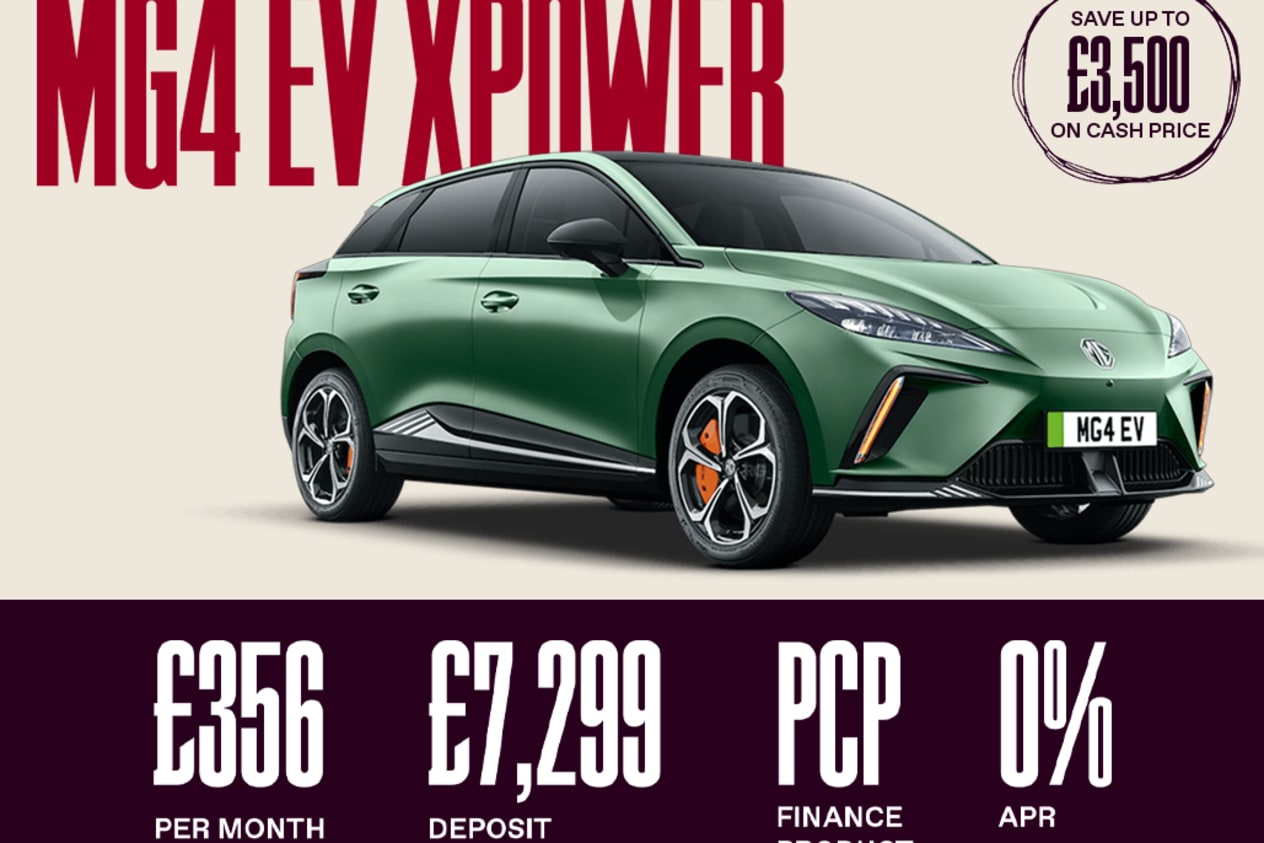 0% PCP: MG4 XPOWER - £356 Per Month