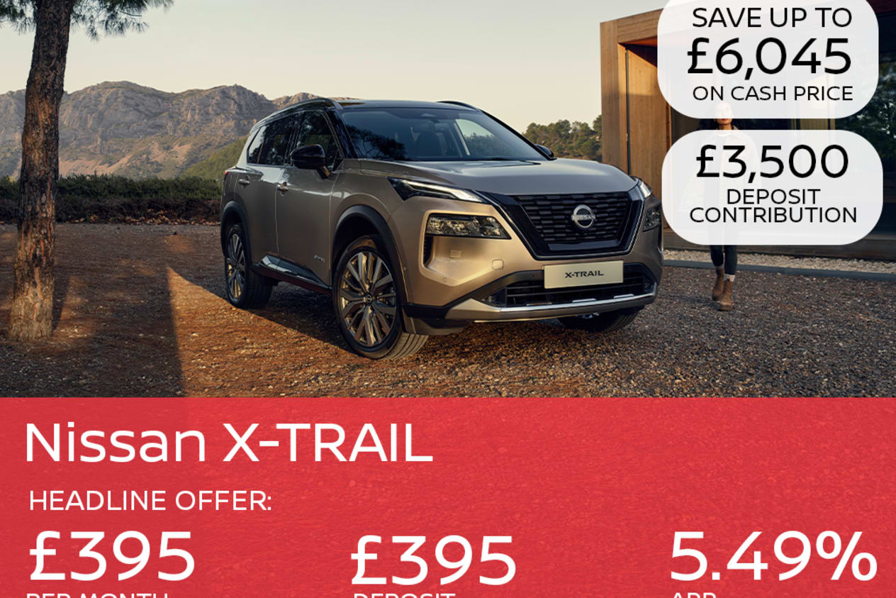 PCP: X-TRAIL Acenta Premium 1.5 e-POWER - £395 Per Month